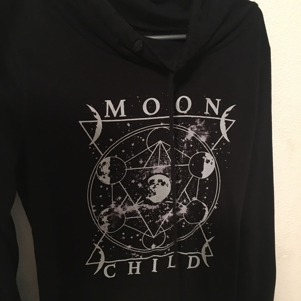 Small Black Fifth Sun Hoodie